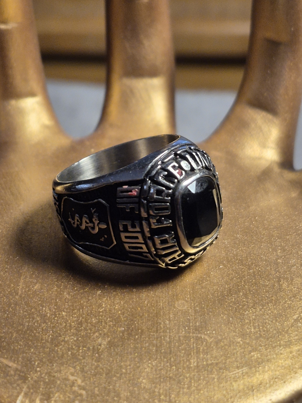 Vintage BALFOUR USAF salesman Sample Ring Size 9.5